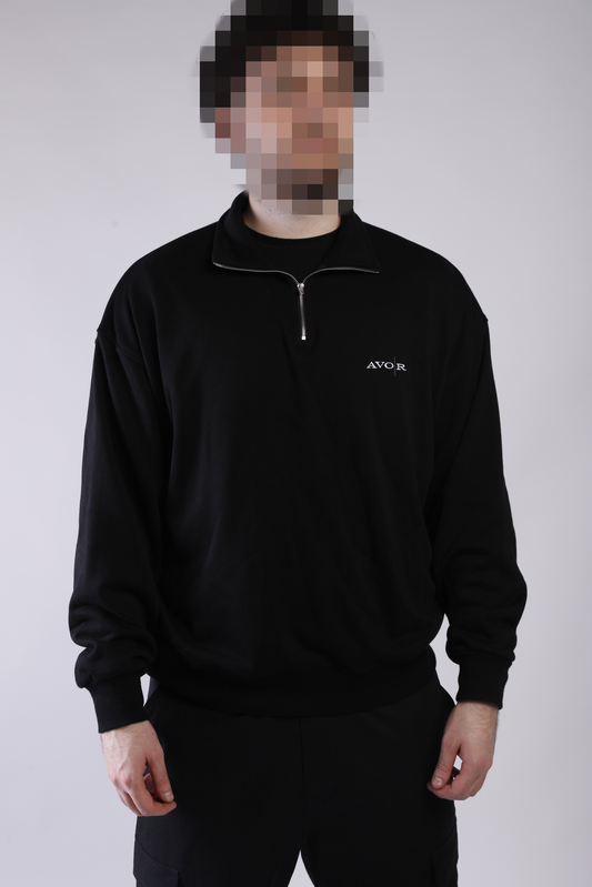 Black Quarter Zip